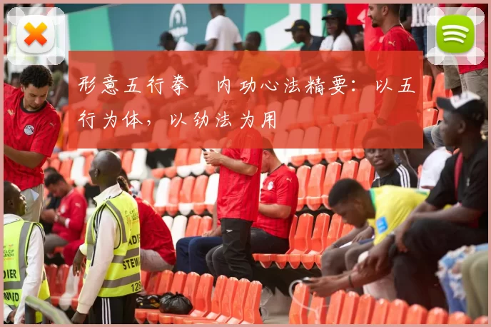 形意五行拳・内功心法精要:以五行为体,以劲法为用