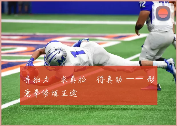 弃拙力・求真松・得真劲 —— 形意拳修炼正途