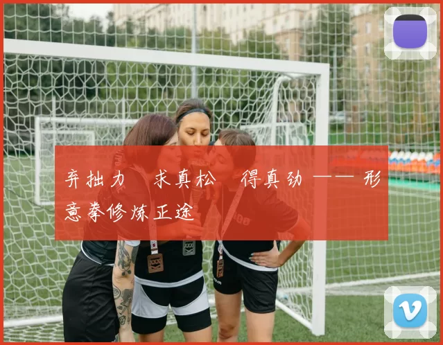 弃拙力・求真松・得真劲 —— 形意拳修炼正途