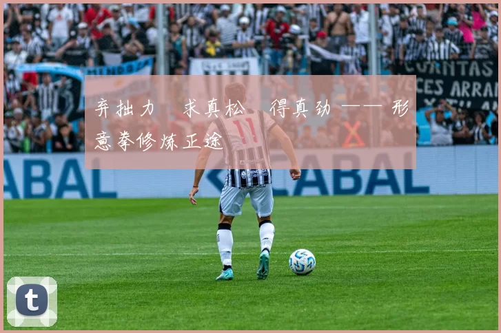 弃拙力・求真松・得真劲 —— 形意拳修炼正途