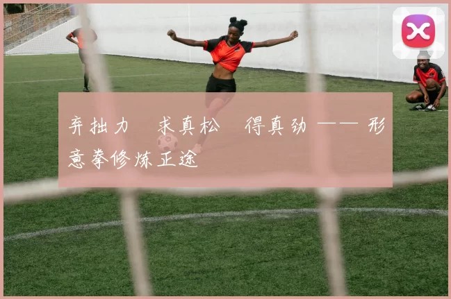 弃拙力・求真松・得真劲 —— 形意拳修炼正途