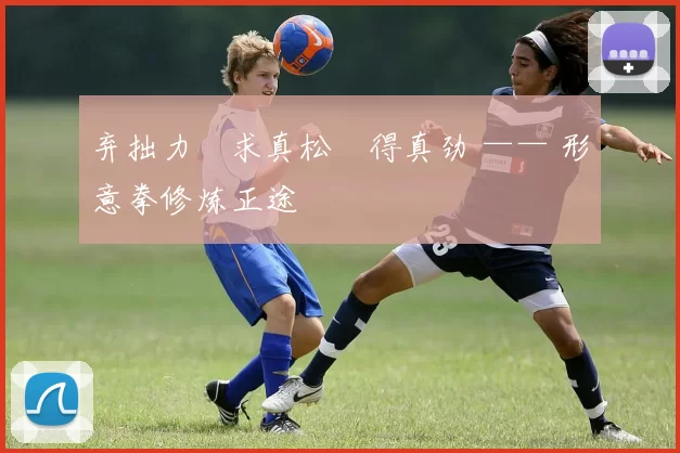 弃拙力・求真松・得真劲 —— 形意拳修炼正途