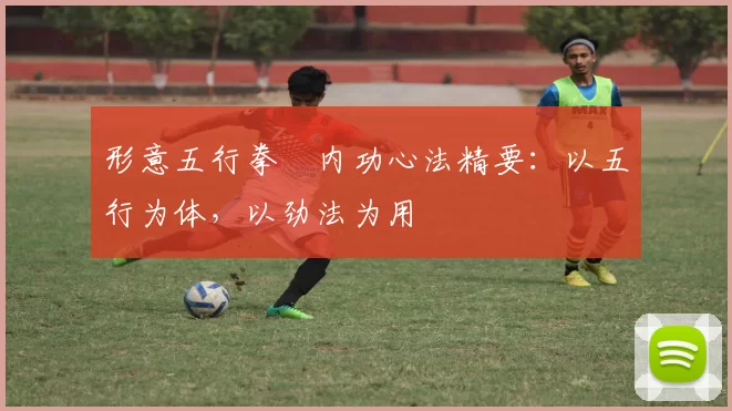 形意五行拳・内功心法精要:以五行为体,以劲法为用