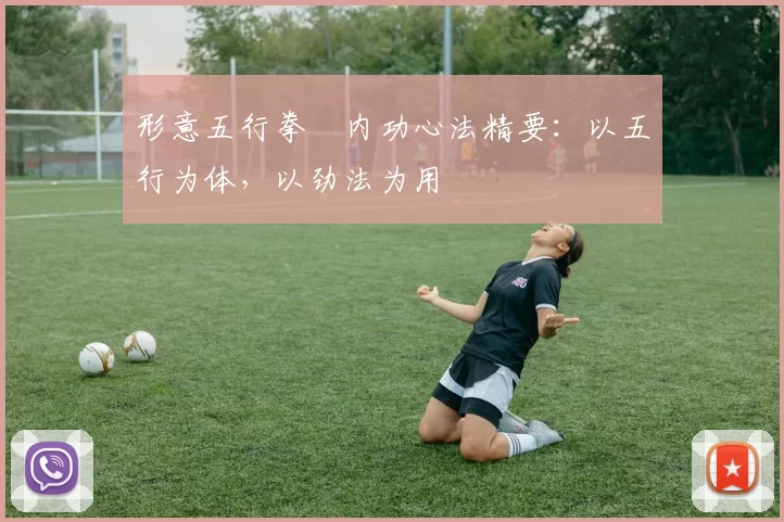 形意五行拳・内功心法精要:以五行为体,以劲法为用