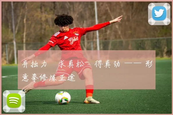 弃拙力・求真松・得真劲 —— 形意拳修炼正途