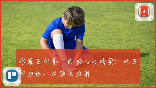 形意五行拳・内功心法精要：以五行为体，以劲法为用