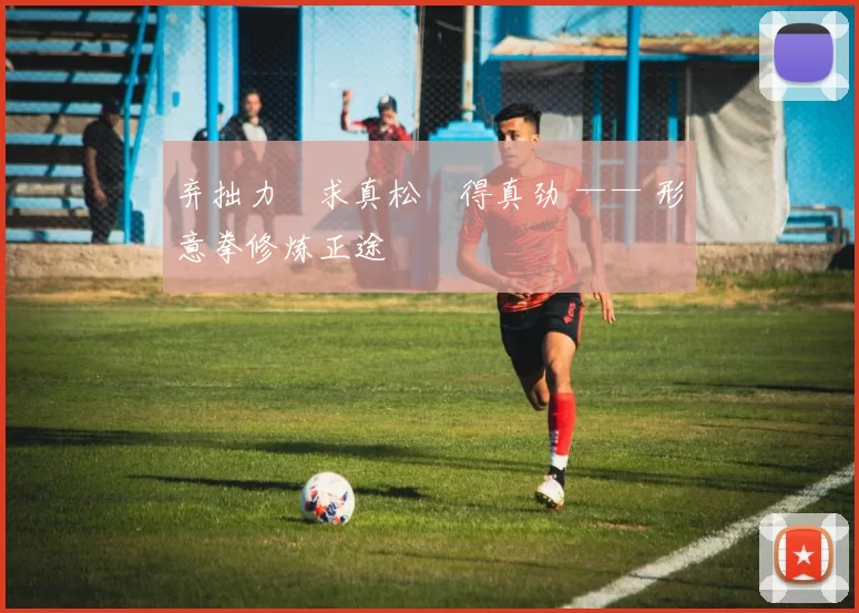 弃拙力・求真松・得真劲 —— 形意拳修炼正途