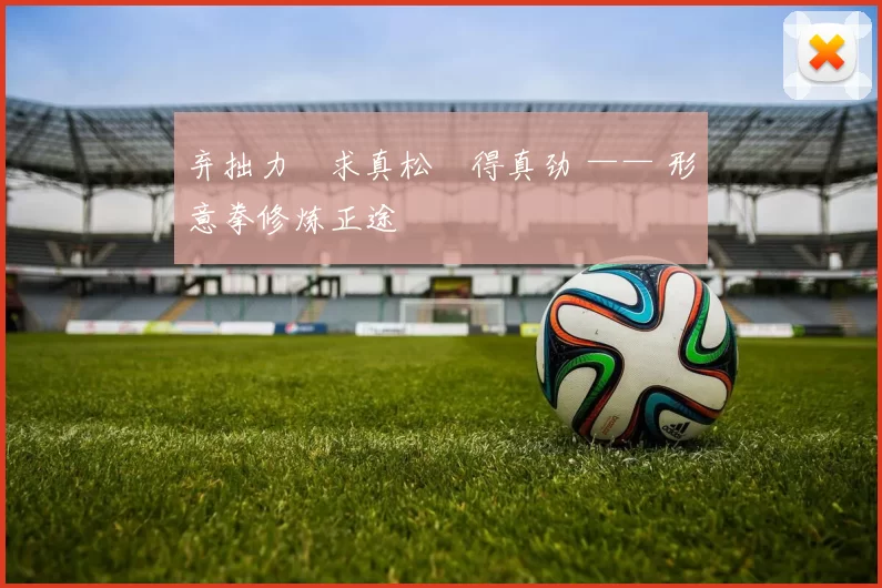 弃拙力・求真松・得真劲 —— 形意拳修炼正途