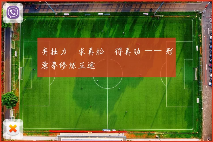 弃拙力・求真松・得真劲 —— 形意拳修炼正途