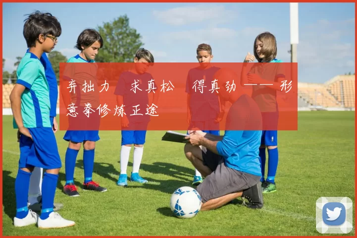 弃拙力・求真松・得真劲 —— 形意拳修炼正途