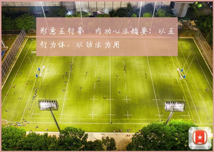 形意五行拳・内功心法精要：以五行为体，以劲法为用