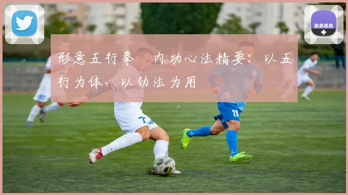 形意五行拳・内功心法精要：以五行为体，以劲法为用