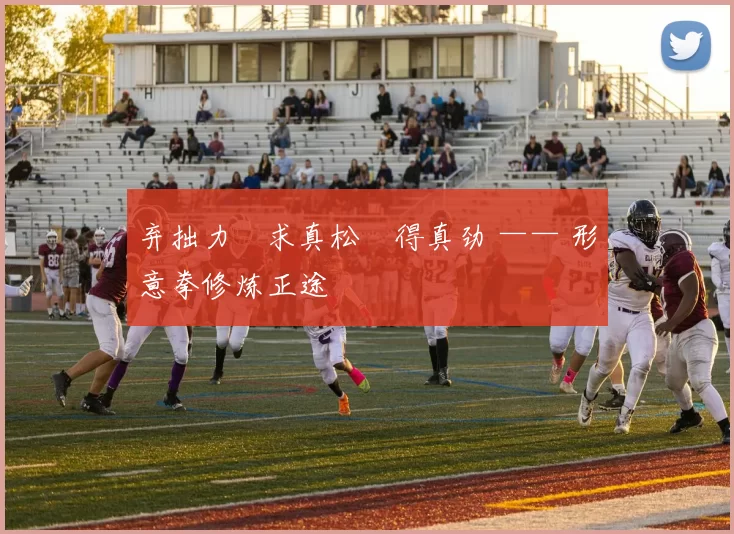 弃拙力・求真松・得真劲 —— 形意拳修炼正途