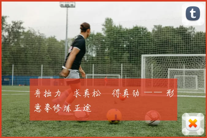 弃拙力・求真松・得真劲 —— 形意拳修炼正途