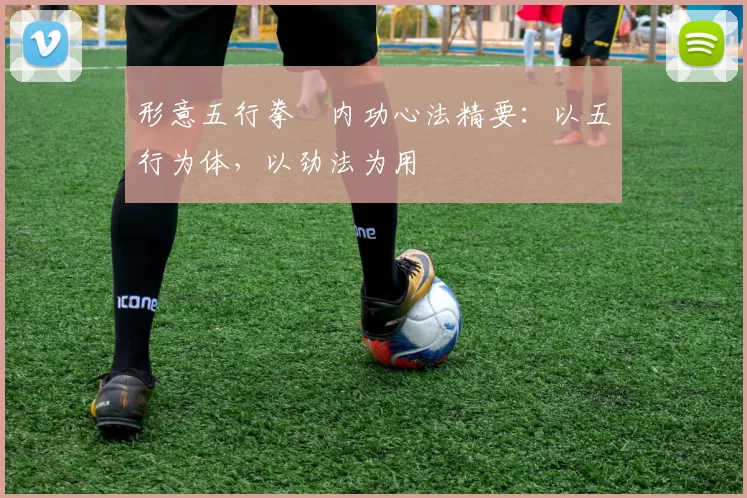 形意五行拳・内功心法精要：以五行为体，以劲法为用