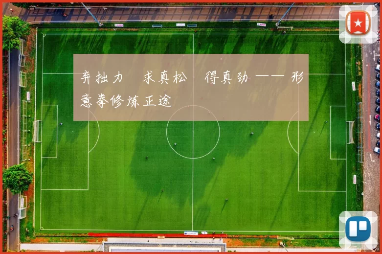 弃拙力・求真松・得真劲 —— 形意拳修炼正途