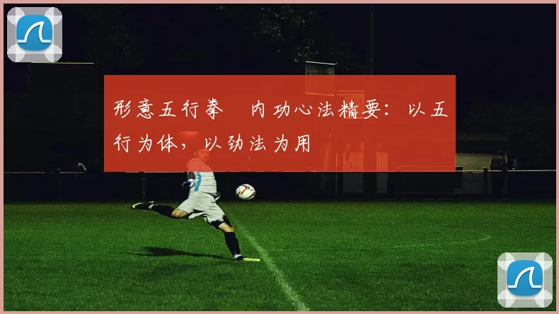 形意五行拳・内功心法精要:以五行为体,以劲法为用
