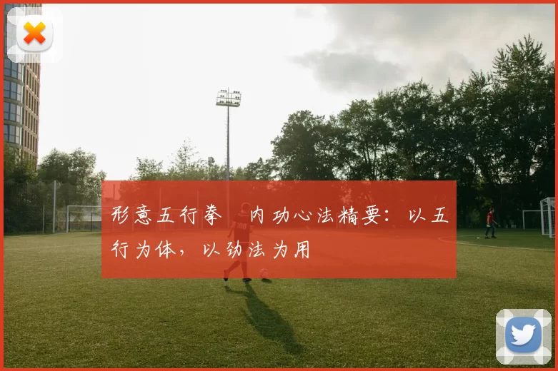 形意五行拳・内功心法精要：以五行为体，以劲法为用