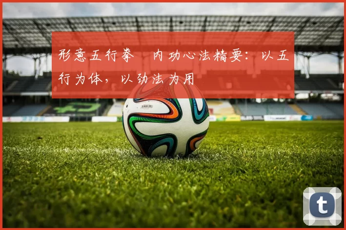 形意五行拳・内功心法精要：以五行为体，以劲法为用