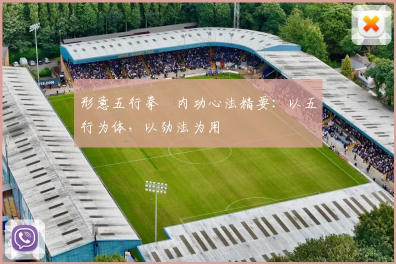 形意五行拳・内功心法精要:以五行为体,以劲法为用