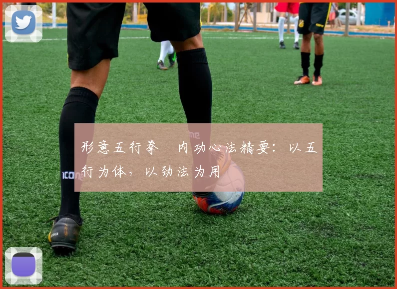 形意五行拳・内功心法精要：以五行为体，以劲法为用
