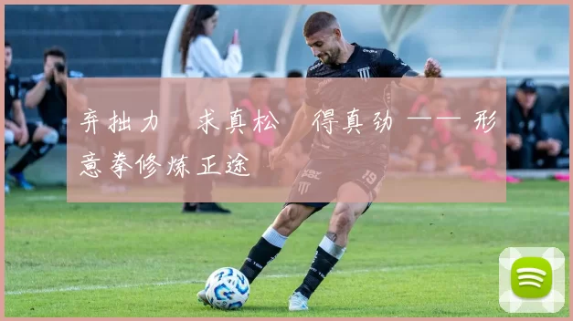 弃拙力・求真松・得真劲 —— 形意拳修炼正途