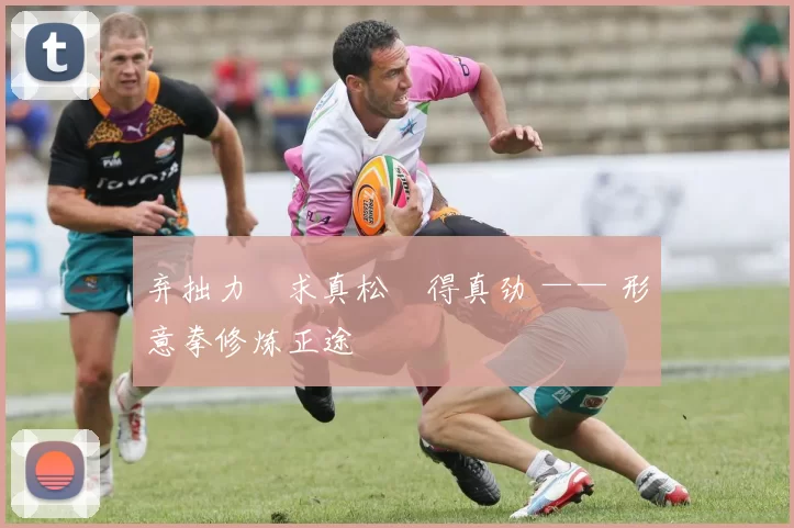 弃拙力・求真松・得真劲 —— 形意拳修炼正途