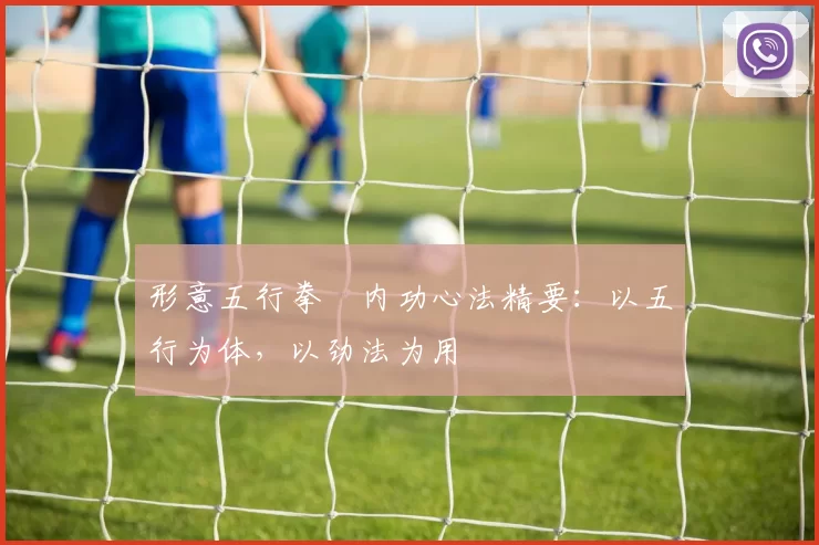 形意五行拳・内功心法精要：以五行为体，以劲法为用