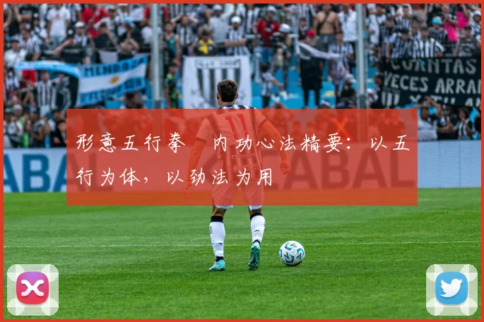 形意五行拳・内功心法精要:以五行为体,以劲法为用