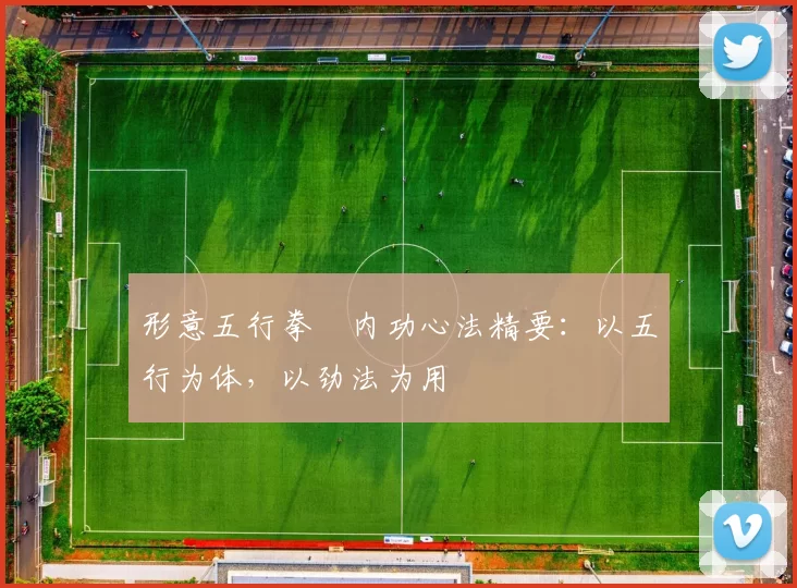 形意五行拳・内功心法精要：以五行为体，以劲法为用