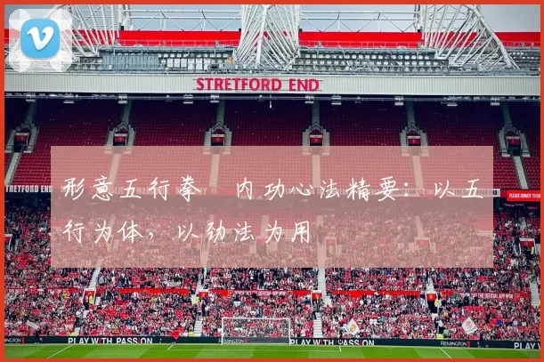 形意五行拳・内功心法精要：以五行为体，以劲法为用