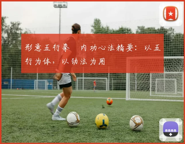 形意五行拳・内功心法精要：以五行为体，以劲法为用