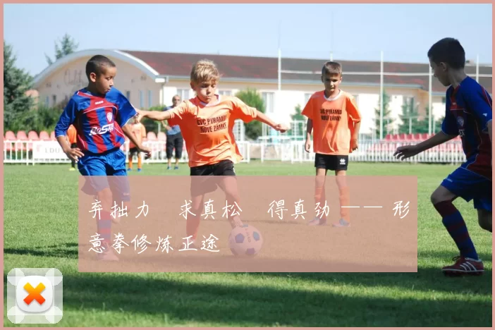 弃拙力・求真松・得真劲 —— 形意拳修炼正途