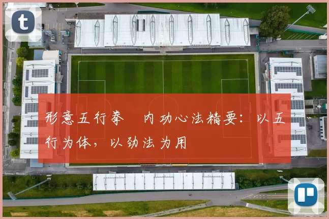 形意五行拳・内功心法精要：以五行为体，以劲法为用