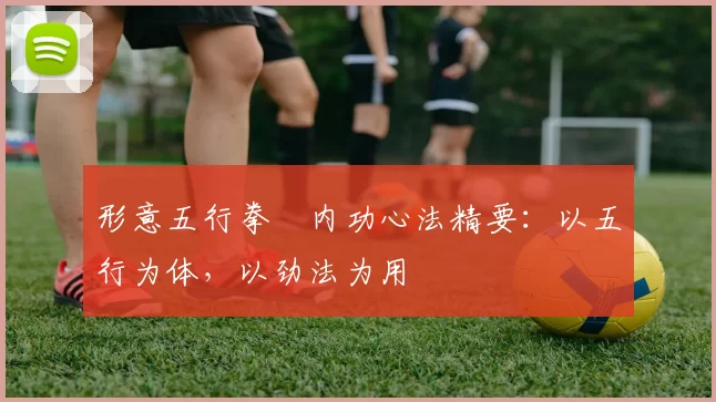 形意五行拳・内功心法精要：以五行为体，以劲法为用