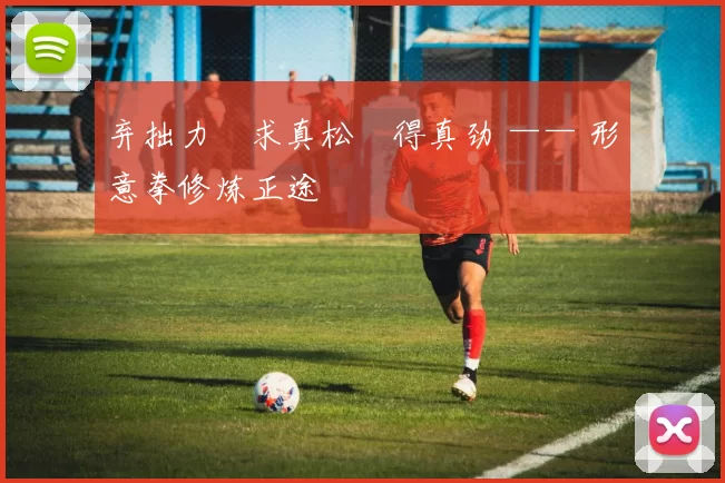 弃拙力・求真松・得真劲 —— 形意拳修炼正途