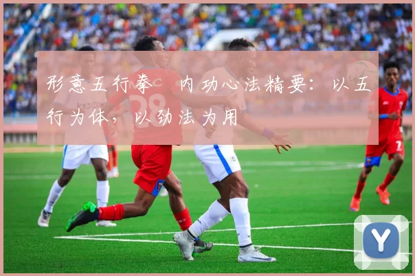 形意五行拳・内功心法精要:以五行为体,以劲法为用