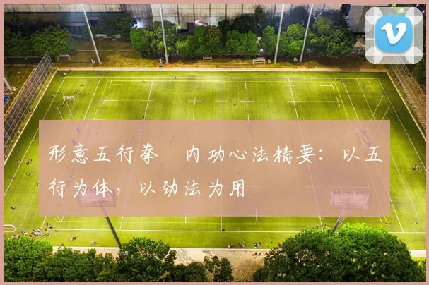 形意五行拳・内功心法精要：以五行为体，以劲法为用