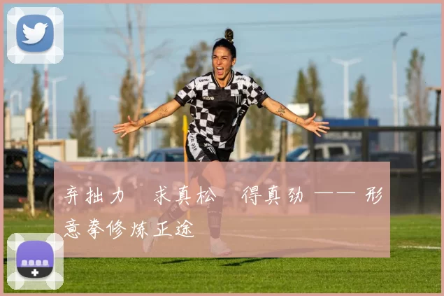 弃拙力・求真松・得真劲 —— 形意拳修炼正途