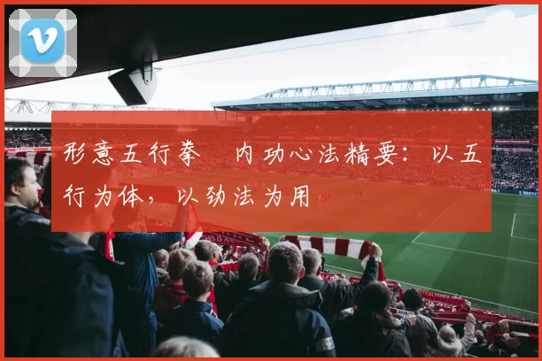 形意五行拳・内功心法精要:以五行为体,以劲法为用