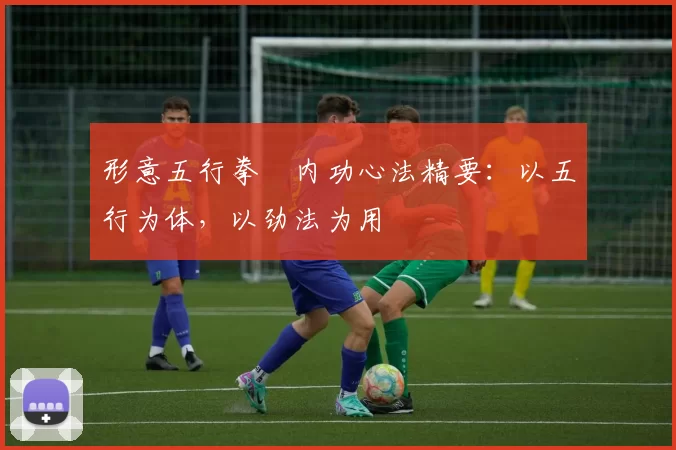 形意五行拳・内功心法精要:以五行为体,以劲法为用