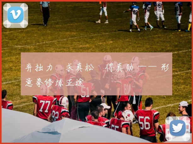 弃拙力・求真松・得真劲 —— 形意拳修炼正途