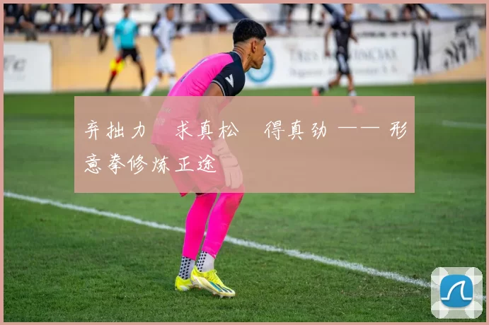 弃拙力・求真松・得真劲 —— 形意拳修炼正途