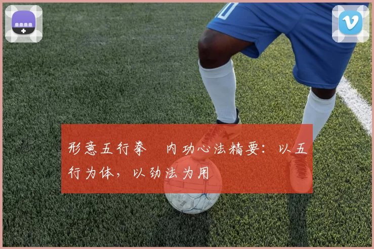 形意五行拳・内功心法精要:以五行为体,以劲法为用