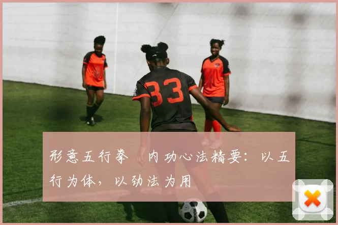 形意五行拳・内功心法精要:以五行为体,以劲法为用