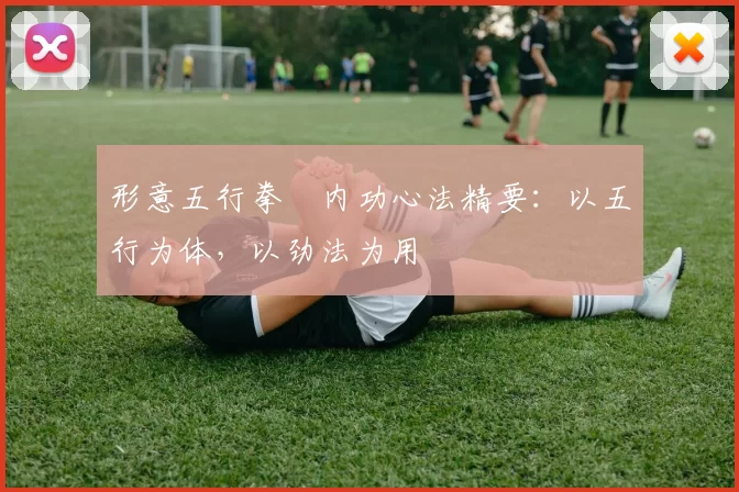 形意五行拳・内功心法精要：以五行为体，以劲法为用