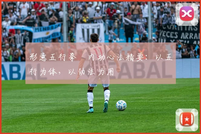 形意五行拳・内功心法精要：以五行为体，以劲法为用