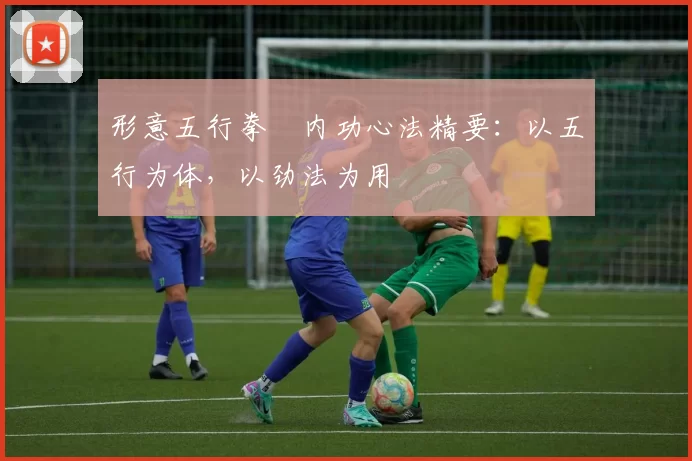 形意五行拳・内功心法精要:以五行为体,以劲法为用