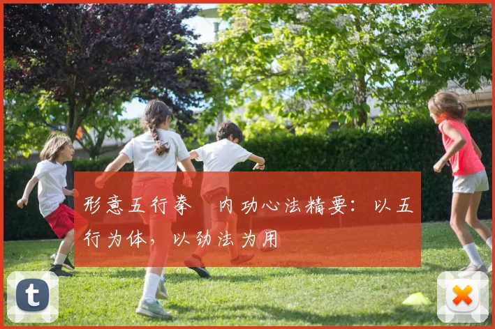 形意五行拳・内功心法精要:以五行为体,以劲法为用