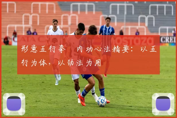 形意五行拳・内功心法精要：以五行为体，以劲法为用